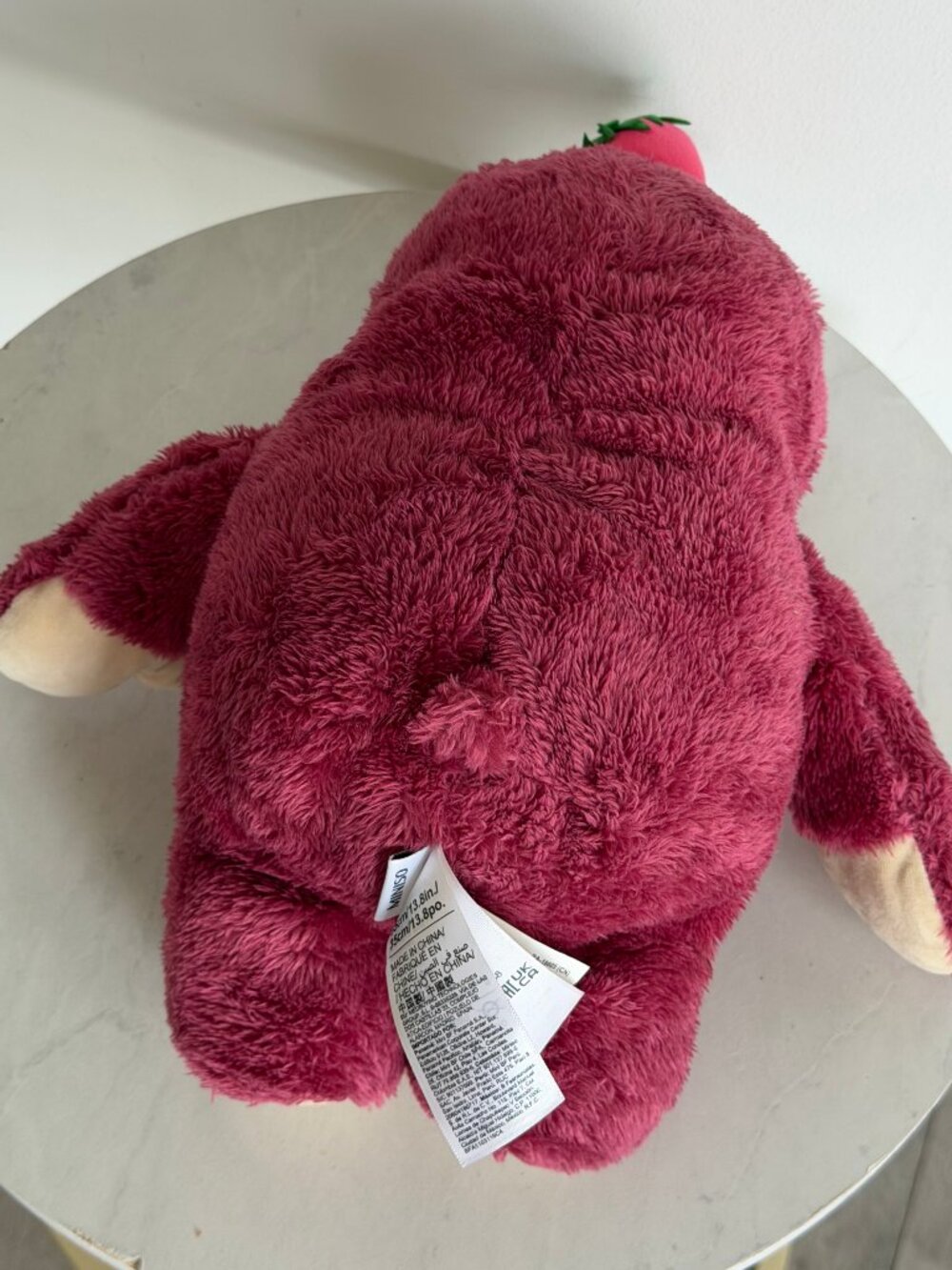 Disney Pixar Lotso Pink Strawberry O'Huggin Bear Toy Story Bear Stuffed Animal - Picture 7 of 13